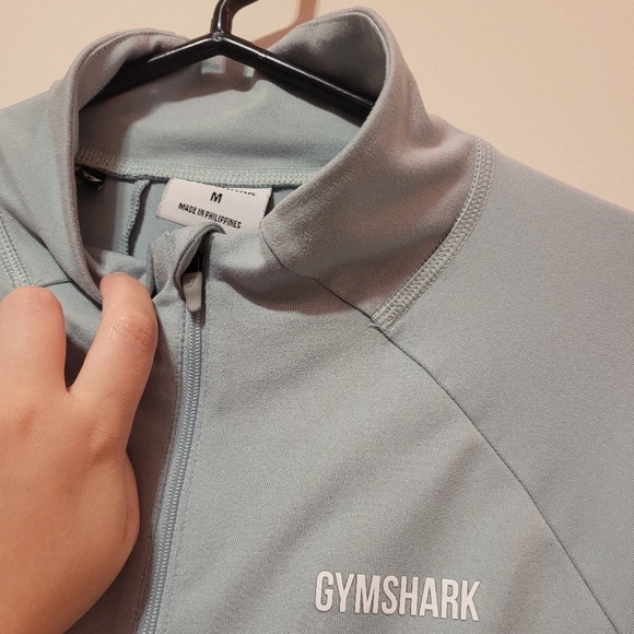 GYMSHARK Training Zip-up jacket - light green - Picture 3 of 3